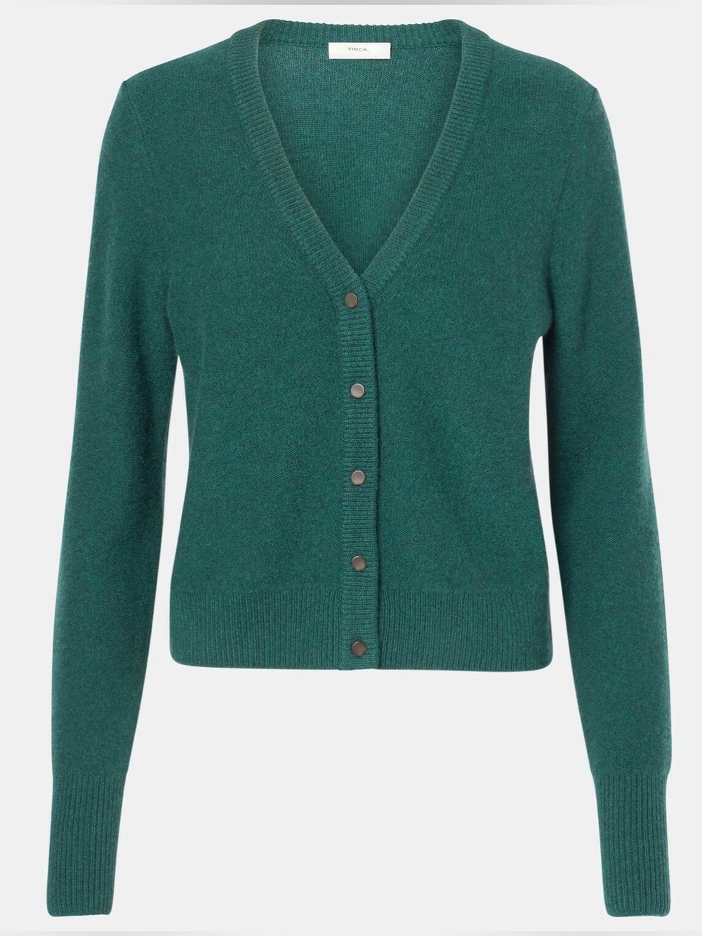 Vince Cashmere Cardigan, SZ M, in Jade Green